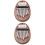 2St Kalimba Mini Duimpiano Beginners Licht Bruin Draagbaar 6