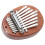2St Kalimba Mini Duimpiano Beginners Licht Bruin Draagbaar 2