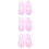 3Paren Comfortabele Roze Boot Socks Voor Dames Sebs -Glijdend 8