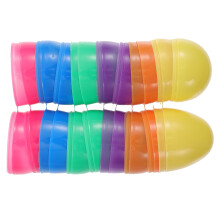 72St Lege Plastic Paaseieren Assorti Voor Kinderfeest En DIY Knutselen