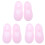 3Paren Comfortabele Roze Boot Socks Voor Dames Sebs -Glijdend 2