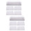10St Witte Papier Cakebox Met Compartimenten Voor Bakkerij 9
