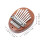2St Kalimba Mini Duimpiano Beginners Licht Bruin Draagbaar 9