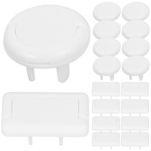 250St Babyproof Stopcontactpluggen Wit ABS Veiligheid