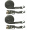 2Sets Draagbare J Haak Ratchet Straps Donkergroen Sterk En Efficiënt 5