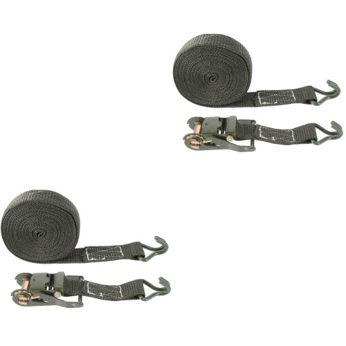 2Sets Draagbare J Haak Ratchet Straps Donkergroen Sterk En Efficiënt 2