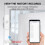 Tuya  Vibrationssensor ZigBee Tuya Sensor Monitor App Kontroll Säkerhetsskydd Zigbee Sensor Motion Shock Alarm 10
