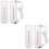 2St Multifunctionele Schoenverwarmer Wit Laarzen En 6
