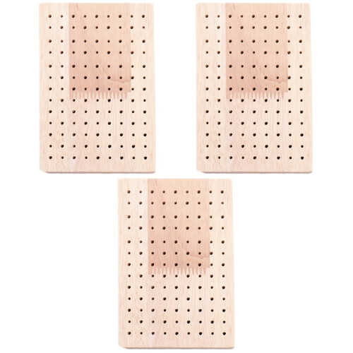 3St Duurzame Beige Clay Wood Socket Voor Display Home 2