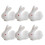 12St Witte Keramische Chopsticks Rest, Konijnvorm 1