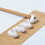12St Witte Keramische Chopsticks Rest, Konijnvorm 9