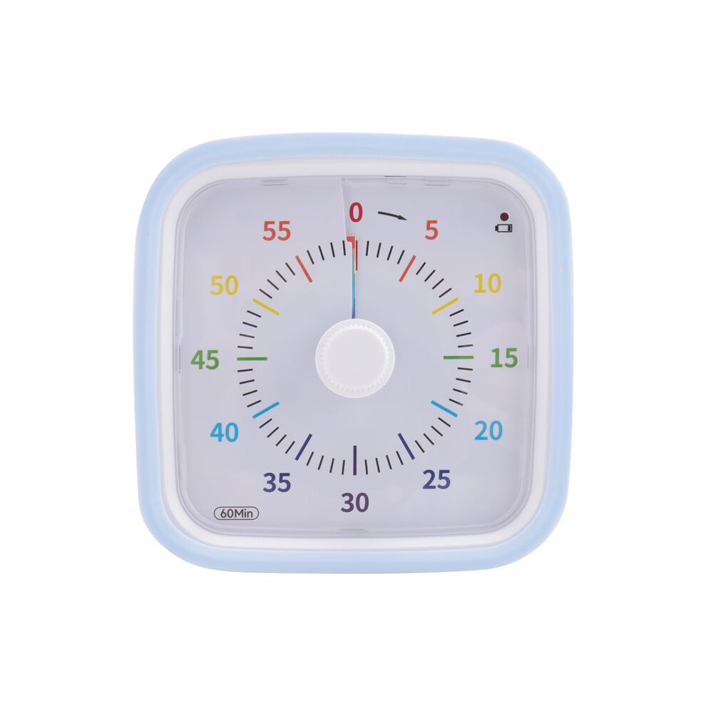 60 Minute Visual Timer With Protective Case, Rainbow Disk Timer, Silent Countdown Management Tool Light 4712031593616