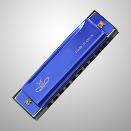 3St Plastic Blauwe Mondharmonica 10 Geschikt Voor Beginners Kids 1