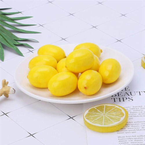 Simulated Fruit Model Fake Fruit Simulation Props Lemon Decorative School Teaching Aids 2