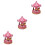 3St 3D Roze Speelgoed Voor Kids Creatief 4