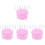4St Violet Piano Keyboard Label Duidelijk Leesbaar Beginnershulpmiddel 2