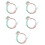 5Sets Complete Lyre Snaar Accessoires Set Nylon Vervanging Voor 9