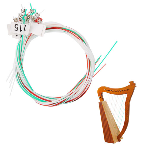 5Sets Complete Lyre Snaar Accessoires Set Nylon Vervanging Voor 1