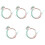 5Sets Complete Lyre Snaar Accessoires Set Nylon Vervanging Voor 5