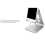 For  Tablet Holder Bracket 3.5-11 Inch Single Fold Adjustable Holder Desktop Silver 7