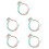 5Sets Complete Lyre Snaar Accessoires Set Nylon Vervanging Voor 8