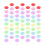 1500St Gokchips Accessoires Kleurige Tellerchips 3