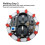 Lucky Turntable LED Light DIY Electronic Kit Welding Project Training Module DIY Kit for Learning Training,DIY Kit 5