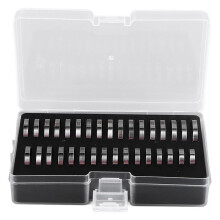 Ring Sizer Tool,Ring Gauges Finger Sizer Measuring Ring Tool 33 Pcs Ring Sizer Measuring Tool Stainless Steel Ring Sizer