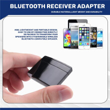 A2DP  Music Audio 30 Pin Adattatore Ricevitore Speaker Dock per Trasmettitore Wireless Cuffie Ritorno Fase, Nero