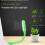 Multifunctional USB  Desktop  Fan with Universal USB Light -Saving Portable LED Light,Orange 6
