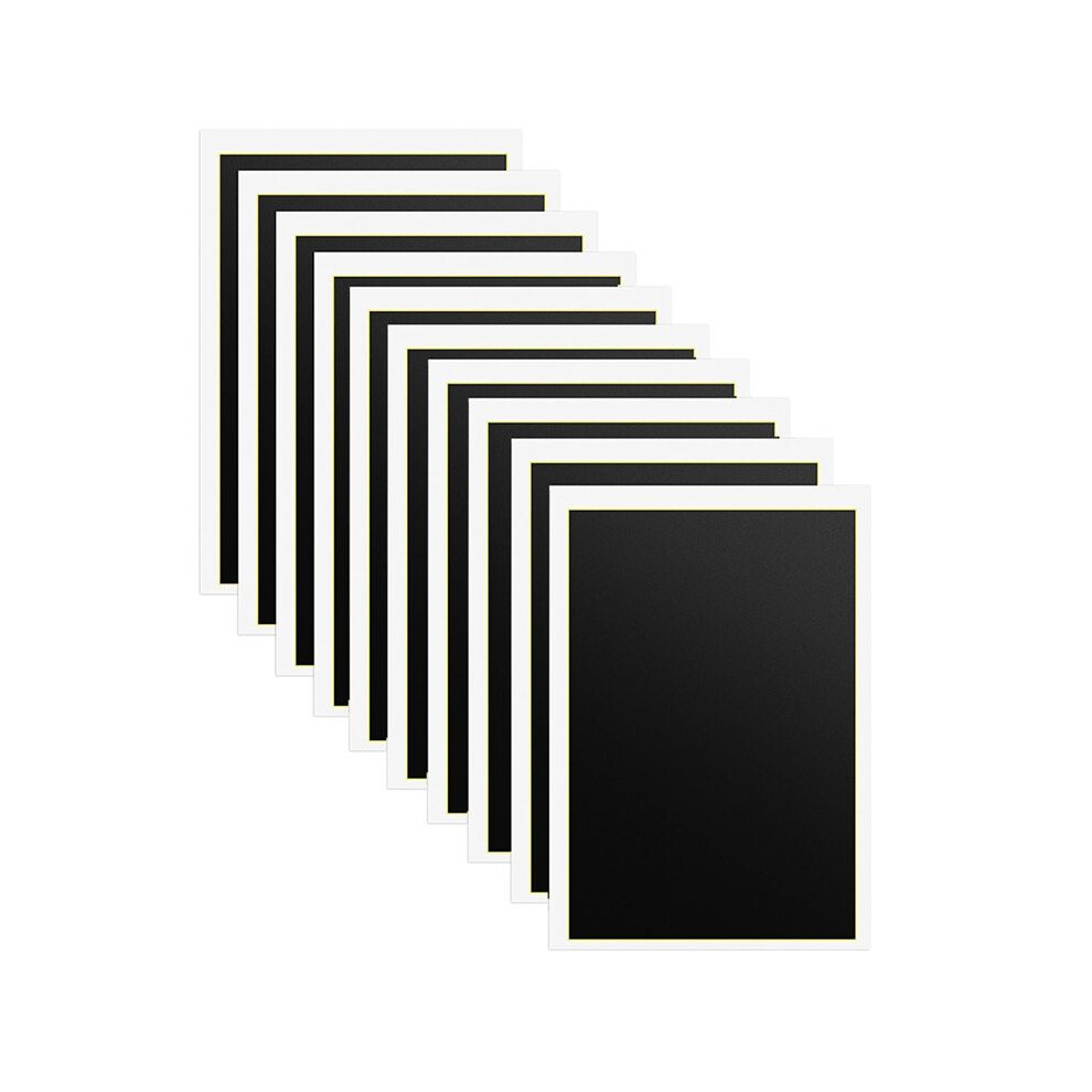Laser Engraving Marking Paper, 10Pcs Laser Color Paper For Laser Engraver, 15.4X10.6inch Black For Metal Glass Ceramics 6034186092294