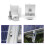 Solar Panel Adjustable Bracket Clamp PV Bracket Mounting Clip Solar End Clamp 35mm for Fixing Solar Panel 6