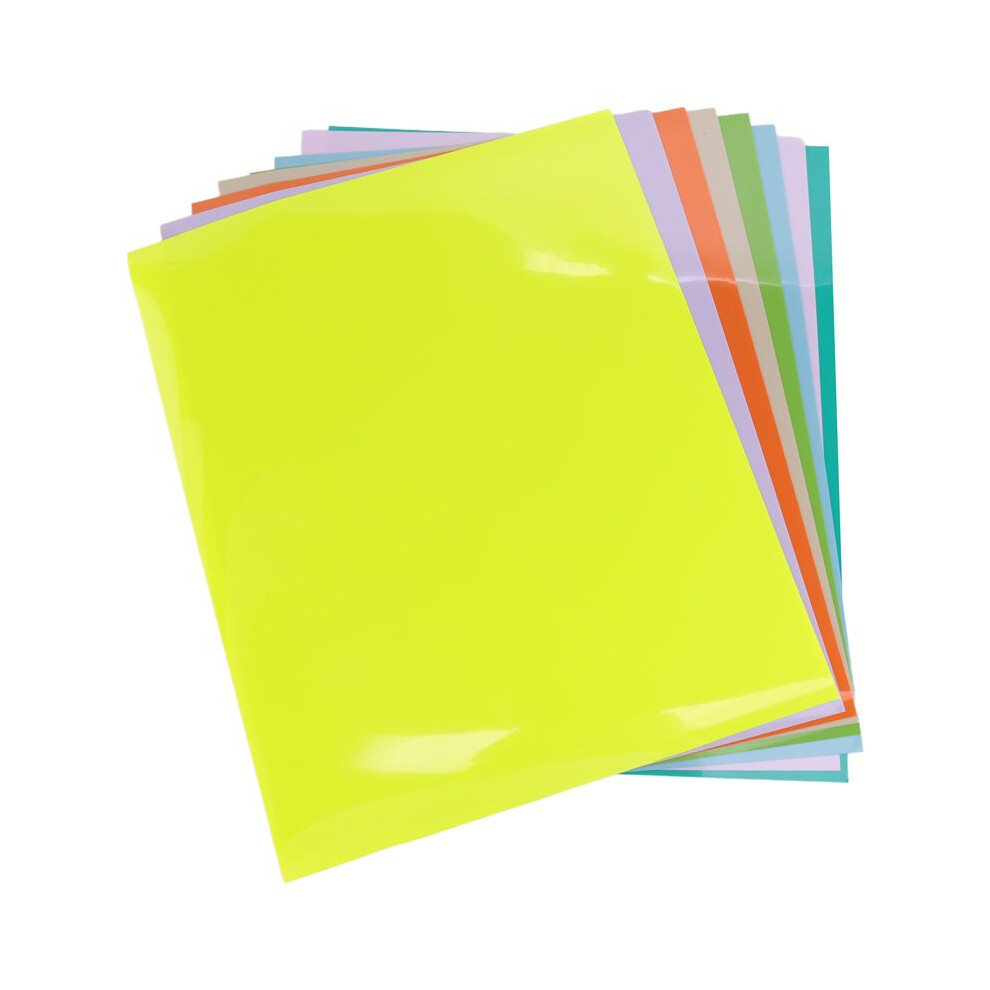 Puff Vinyl Heat Transfer-8 Colors 3D Puff Htv Heat Transfer Vinyl 30X25cm Pastel Colored Puffy Iron- Vinyl T-Shirt 4712984426207