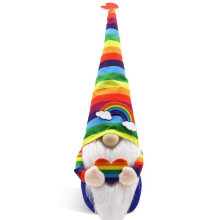 Pride Month Gnomes Rainbow Scandinavian Colorful Home Decor LGBTQ Cheer  Gift