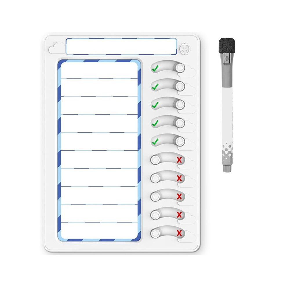 Erasable Chore Chart For Kids For Kids To Do List Routine Task Planning Board With Magnetic Stickers Refrigerator Magnet 6034120188199