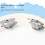 10 Inch Peace  Double Layer Hand Tambourine 4