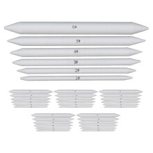 36Pcs Artist Blending Stump and Tortillion Art Blenders for Student Sketch Drawing