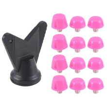 12 Unidades de Pontas de Chuteira de Futebol com Pontas de Chuteiras de Futebol M5 Parafuso Rosqueado 7mm 10mm Pinos de Substituição Antiderrapantes