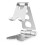Tablet Stand Folding Adjustable Desk Portable Desktop Stand Tablet Bracket Silver 1