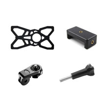 Für Stativhalterung Adapter Zubehörset Fahrradzubehörset Handyclip Gumminetz Schraubenset
