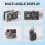 Testeur de Charge  3,7-20 V 3 A 25 W Module de Résistance de Test Électronique Interface USB et Type C Courant Constant Réglable 7