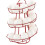 Kitchen Egg Rack, Spiral Egg Basket, Iron Practical Egg Storage Rack, Storage Rack Red 1