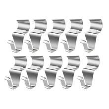 10Pcs Hooks for Siding,Siding Hooks for Hanging Outdoor,No-Hole Needed Vinyl Siding Clips for Hanging Decorations,B