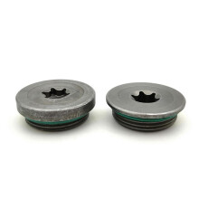 1 Conjunto de Tampa de Parafuso de Dente de Árvore de Cames Côncava e Convexa para Cruze Sonic Epica para Mokka Astra Zafira 55571241