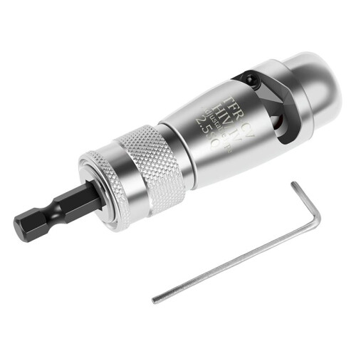 Cable Wire Stripper and Twister, Cable Twisting Stripping Tool with Wrench, Portable Power Drill Wire Stripper 2.5