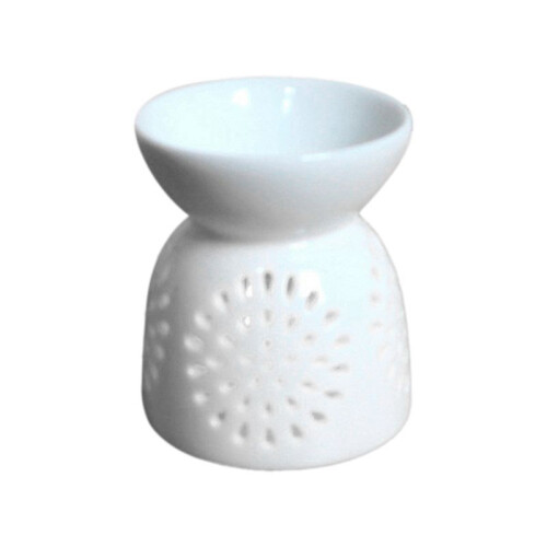 Ceramic Crafts Ceramic Hollow-Out Aromatherapy Stove  Candlestick Handmade Style 5
