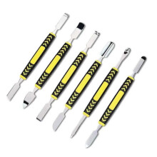 6Pcs Electronics Repair Tool Prying Opening Repair Tool Kit Tablet Computer Opening Tool Small Metal Spudger for Opening