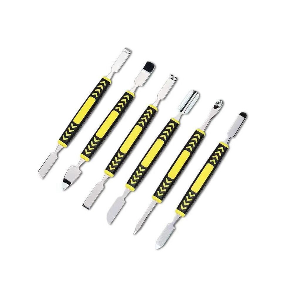 6Pcs Electronics Repair Tool Prying Opening Repair Tool Kit Tablet Computer Opening Tool Small Metal Spudger For Opening 4712872078099