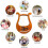 Lyre Harp 19 String Beginners Harp,Portable 19-Tone Small Harp 19-String Lyre Musical Instruments Solid Wood Lyre Harp 4