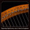 Lyre Harp 19 String Beginners Harp,Portable 19-Tone Small Harp 19-String Lyre Musical Instruments Solid Wood Lyre Harp 2